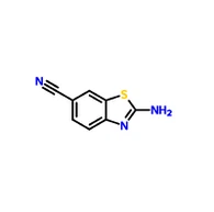CAS 19759-66-1} |2-}Amino-benzothiazole-6-carbonitrile