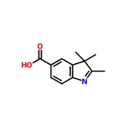 CAS 84100-84-5 |2,3,3-trimethyl-3H-indole-5-Asid carbocsilig