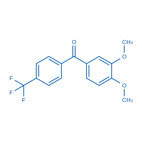 CAS:116412-99-8|4'-trifluoromethyl-3,4-dimethoxybenzophenone